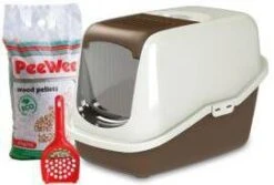 PeeWee Startpakket EcoHus Bruin Beige 56 X 39 X 38, 5 Cm