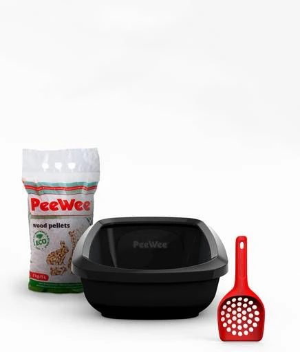 PeeWee Startpakket EcoGranda XXL Zwart Antraciet 66, 5 X 48, 5 X 28 Cm 3 PeeWee Startpakket EcoGranda XXL Zwart Antraciet 66, 5 X 48, 5 X 28 Cm