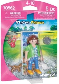 PLAYMOBIL 70562 Vrouw Met Kittens -Dierenwinkel playmobil 70562 vrouw met kittens 23372