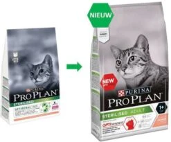 Pro Plan Sterilised Adult Zalm Optisenses Kattenvoer 2 X 10 Kg + Gratis 4 X Felix Party Mix Snacks -Dierenwinkel pro plan kat sterilised zalm rijst 3 kg 34133