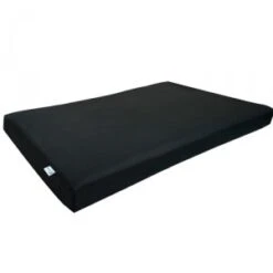 MediDog Orthopedisch Kussen - Zwart - Leer - XL (140x100x10cm)