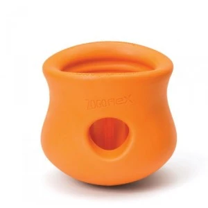 Zogoflex Toppl Treat Toy - Large - Orange 5 Zogoflex Toppl Treat Toy - Large - Orange - Image 3