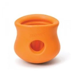 Zogoflex Toppl Treat Toy - Small - Orange -Dierenwinkel product zogoflex toppl treat toy small orange medpets 3 1418311877 14221