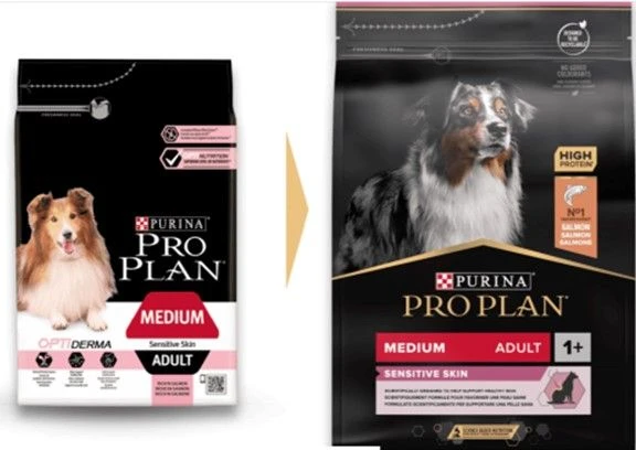 Purina Pro Plan Adult Medium Skin Optiderma - Hondenvoer - 7kg 3 Purina Pro Plan Adult Medium Skin Optiderma - Hondenvoer - 7kg