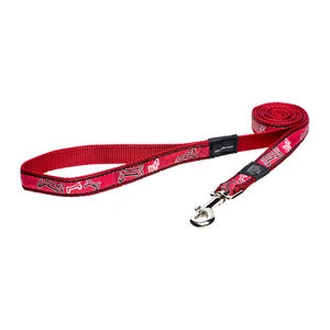 Rogz Hondenlijn - Armed Response XL - Red Bone 4 Rogz Hondenlijn - Armed Response XL - Red Bone - Image 2