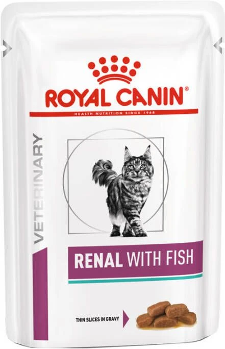 Royal Canin Veterinary Renal With Fish Zakjes Kattenvoer 2 Dozen(24 X 85 Gr ) 5 Royal Canin Veterinary Renal With Fish Zakjes Kattenvoer 2 Dozen(24 X 85 Gr ) - Image 3