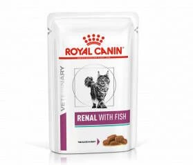 Royal Canin Veterinary Renal With Fish Zakjes Kattenvoer 2 Dozen(24 X 85 Gr ) 3 Royal Canin Veterinary Renal With Fish Zakjes Kattenvoer 2 Dozen(24 X 85 Gr )