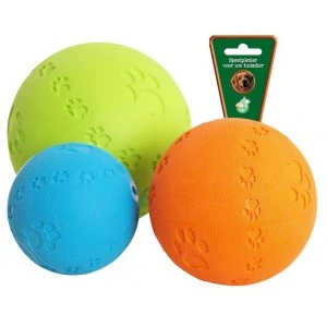 Rubber Bal Met Pootjes En Piep Large 3 Rubber Bal Met Pootjes En Piep Large