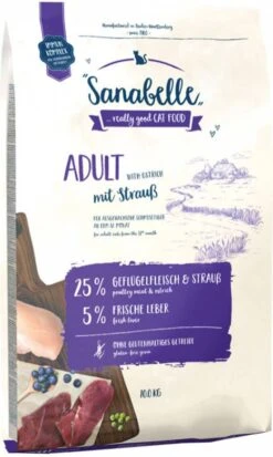 Sanabelle Adult Kattenvoer Met Struisvogel 10 Kg + 2 Kg Gratis 17 Sanabelle Adult Kattenvoer Met Struisvogel 10 Kg + 2 Kg Gratis -Dierenwinkel sanabelle 2x10kg adult met struisvogel kattenvoer 118272