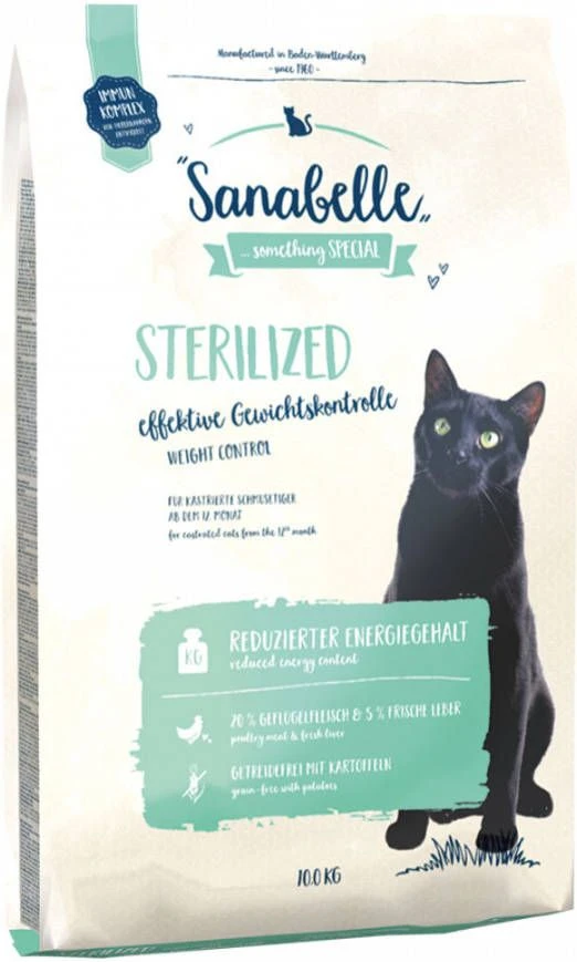 Sanabelle 2x10kg Sterilized Kattenvoer 4 Sanabelle 2x10kg Sterilized Kattenvoer - Image 2