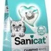 Sanicat Kattenbakvulling Clumping White 20 Liter 2 Sanicat Kattenbakvulling Clumping White 20 Liter -Dierenwinkel sanicat clumping white 20 33655