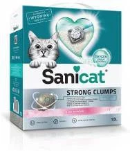 Sanicat Strong Clumps Baby Powder Kattenbakvulling 2 X 10 Liter