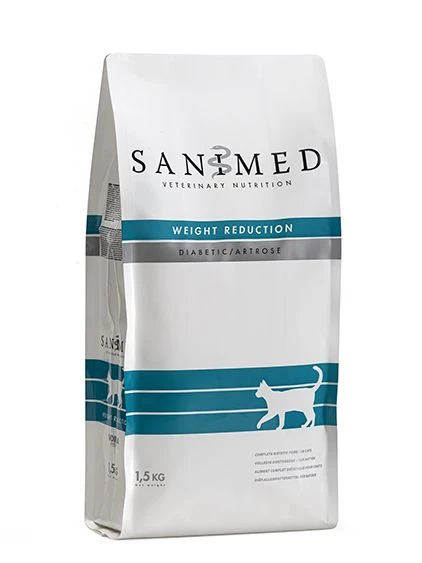 Sanimed Weight Reduction - Kattenvoer - 1,5kg 3 Sanimed Weight Reduction - Kattenvoer - 1,5kg