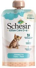 Schesir 20x Kattenvoer Kitten 0 7 Tonijn In Cream 150 Gr