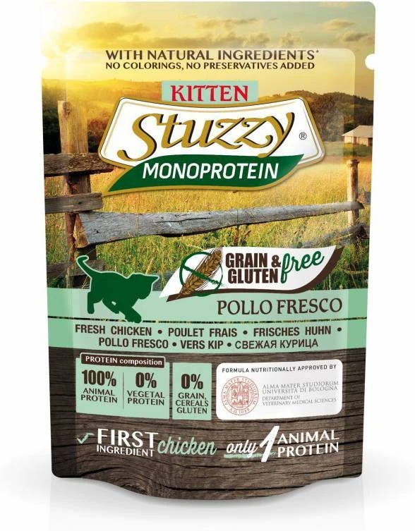 Stuzzzy Stuzzy Cat Grain Free Monoprotein Kitten Kip Nat Kattenvoer 85 Gram 2 X(16 X 85 Gr ) 3 Stuzzzy Stuzzy Cat Grain Free Monoprotein Kitten Kip Nat Kattenvoer 85 Gram 2 X(16 X 85 Gr )