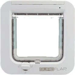 SureFlap Dierenluik Microchip S Kattenluik 20x20x7 Cm Wit -Dierenwinkel sureflap microchip kattenluik wit 46887