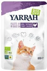 Yarrah Voordeelpakket Bio Filets In Saus 28 X 85 G Kattenvoer Met Kalkoen 3 Yarrah Voordeelpakket Bio Filets In Saus 28 X 85 G Kattenvoer Met Kalkoen